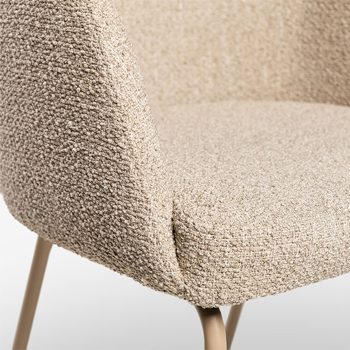 Eetkamerstoel Lando met arm thumbnail hover image