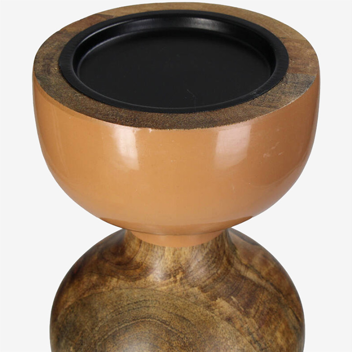 Candle Holder Ochre 12 x H29 cm thumbnail hover image