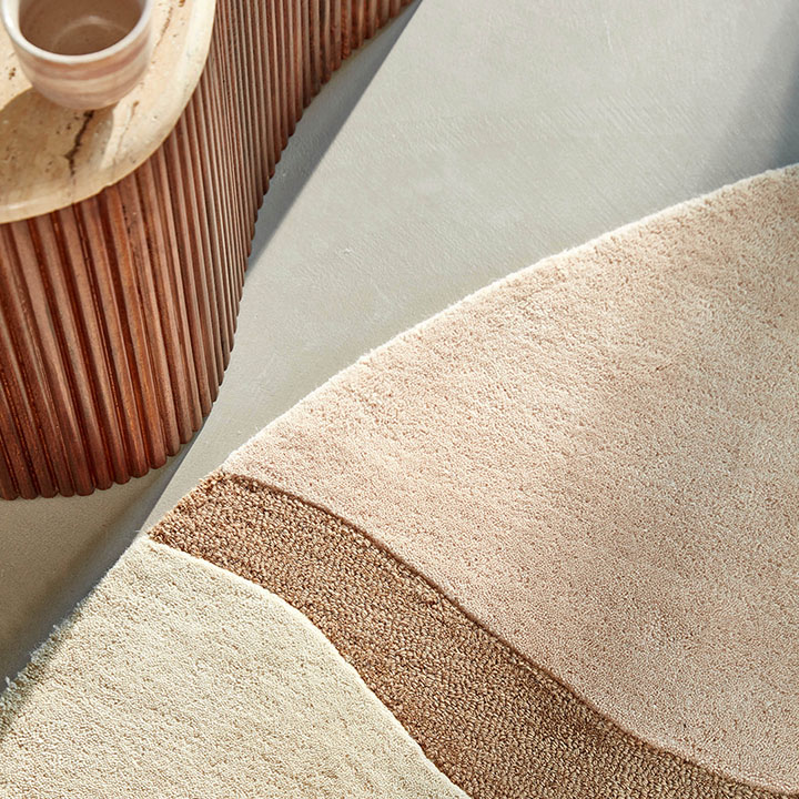 Vloerkleed Organix rond thumbnail hover image