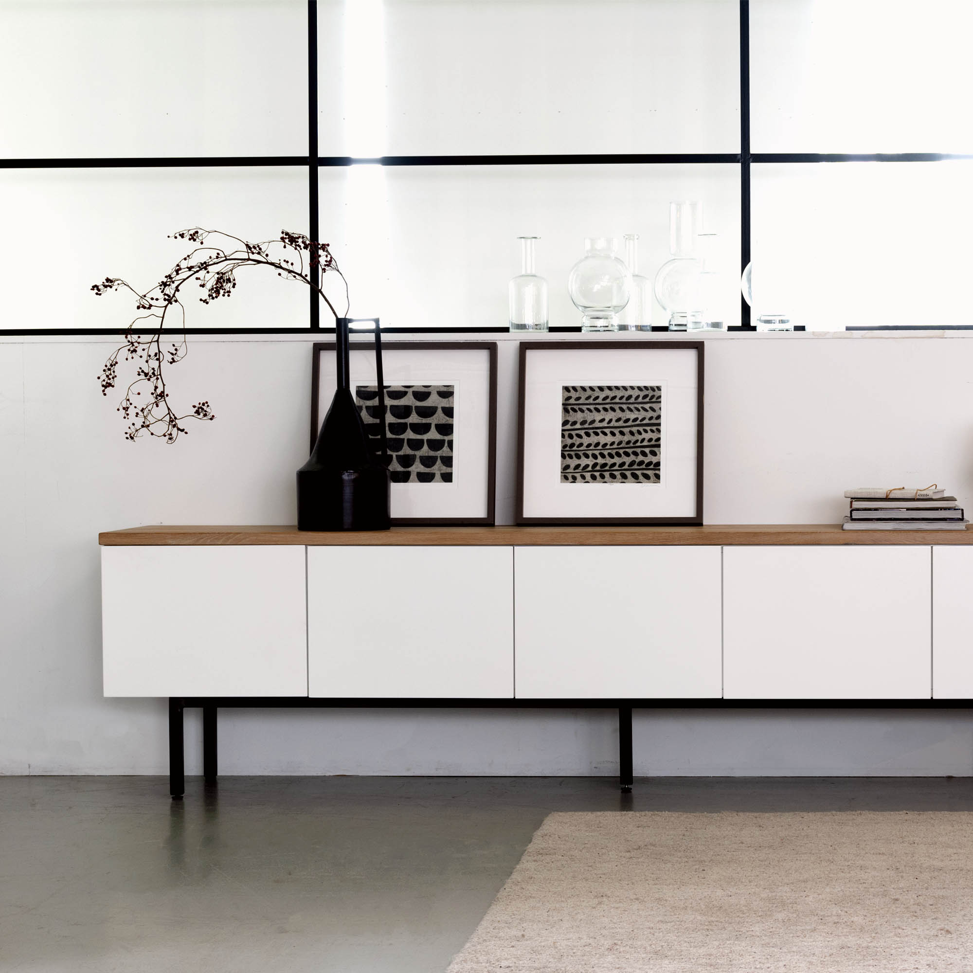 Dressoir Samuel op metalen onderstel thumbnail image