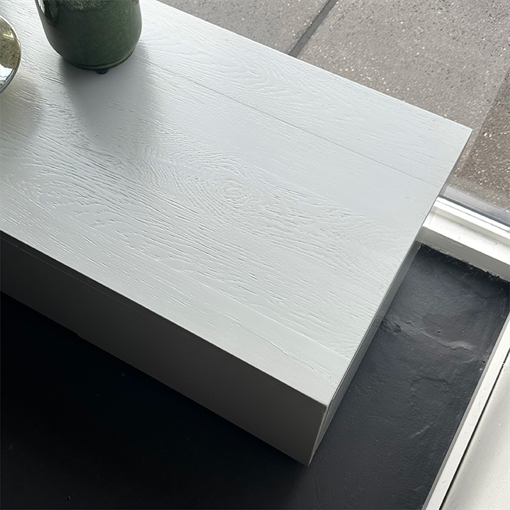 Dressoir Samuel 6-deurs op haarspel poot grijs + eiken thumbnail hover image