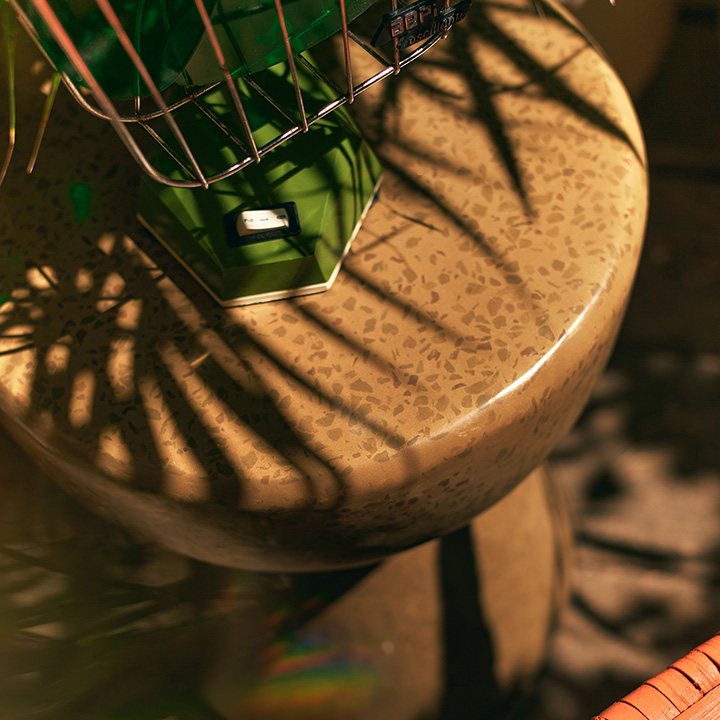 Bijzettafeltje Terazzo Pebble thumbnail hover image