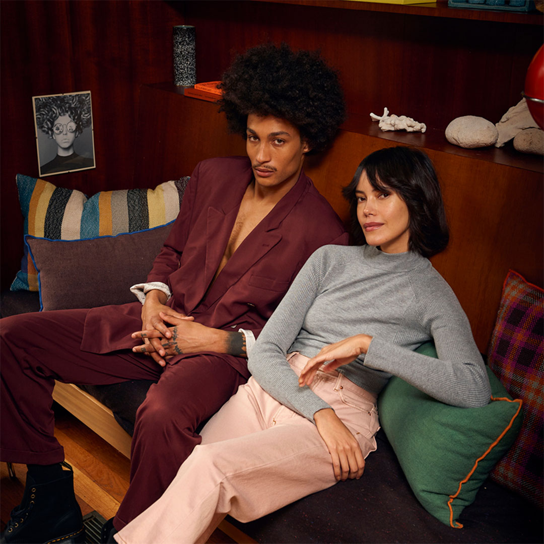 Kussen retro multicolor thumbnail hover image