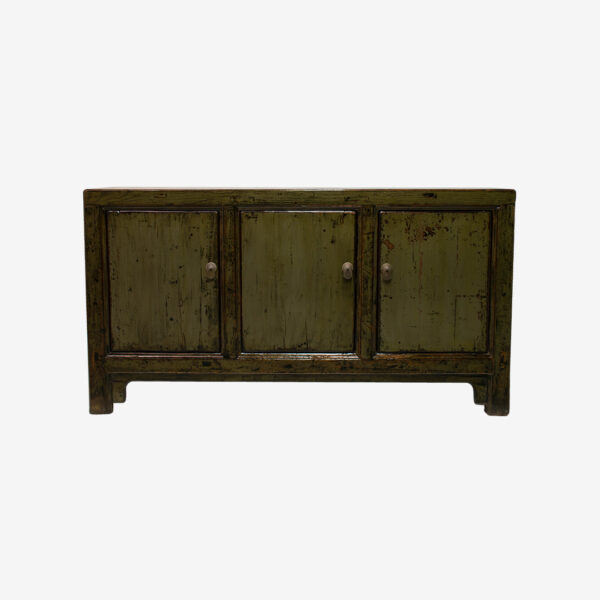 3-deurs dressoir hoogglans groen thumbnail hover image