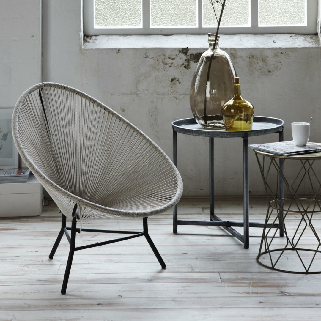 Fauteuil Rope White thumbnail hover image