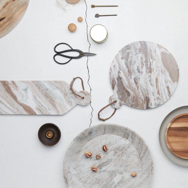 Plateau marmer met handvat thumbnail hover image