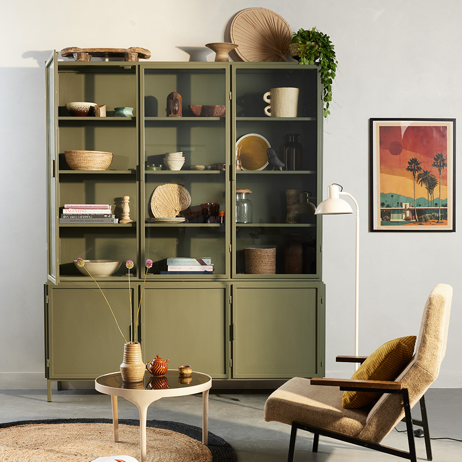 Vitrinekast Garland 6-deurs thumbnail hover image