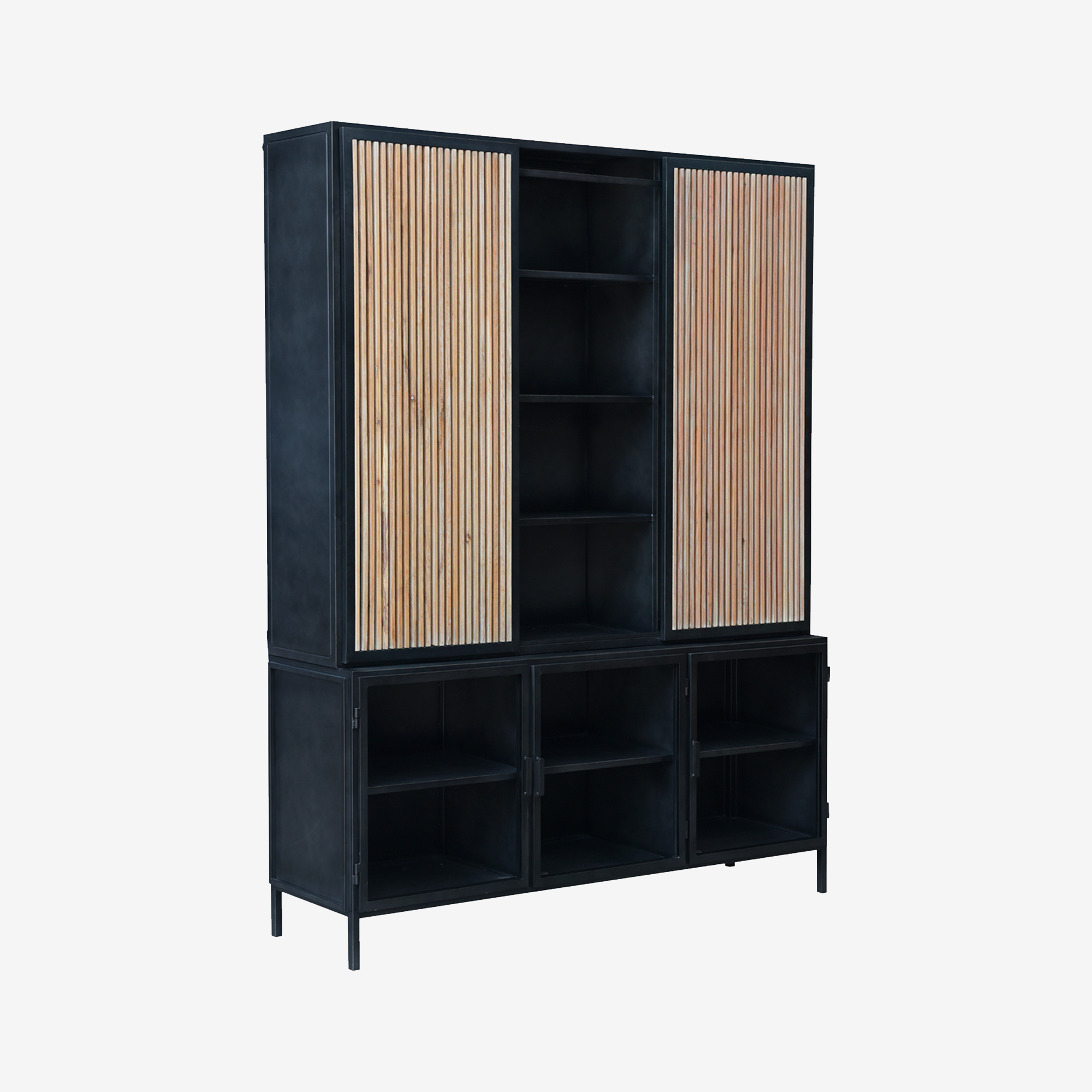 Vitrinekast Garland met schuifdeuren thumbnail image