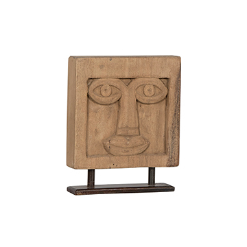 Paneel houtsnijwerk hoofd thumbnail hover image