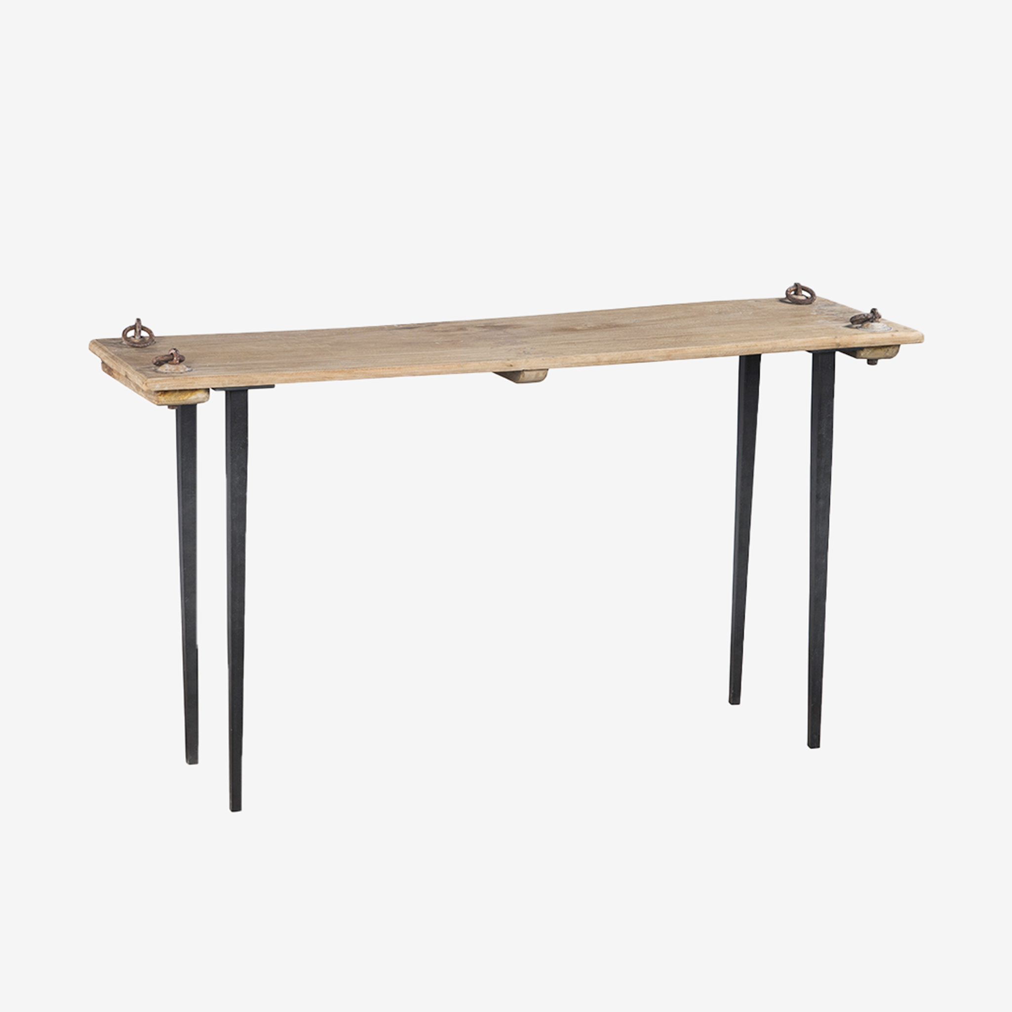 Unieke wandtafel met metalen poten thumbnail image