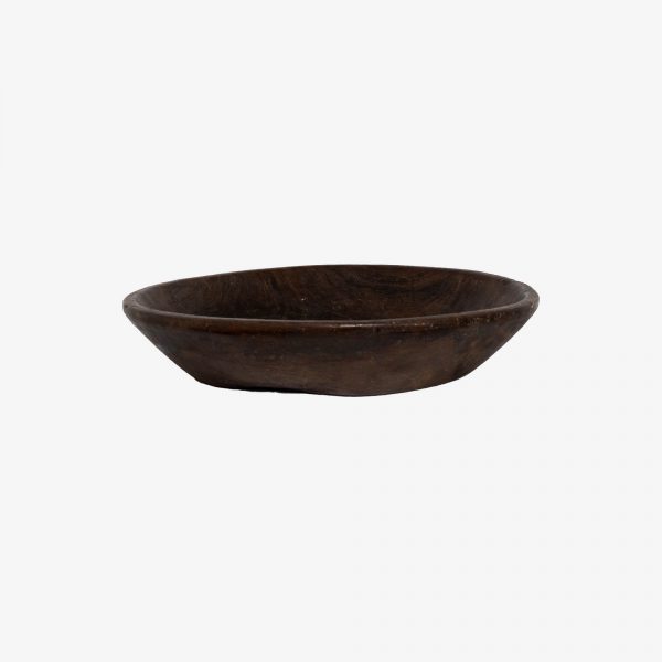 Oude teakhouten schaal thumbnail image