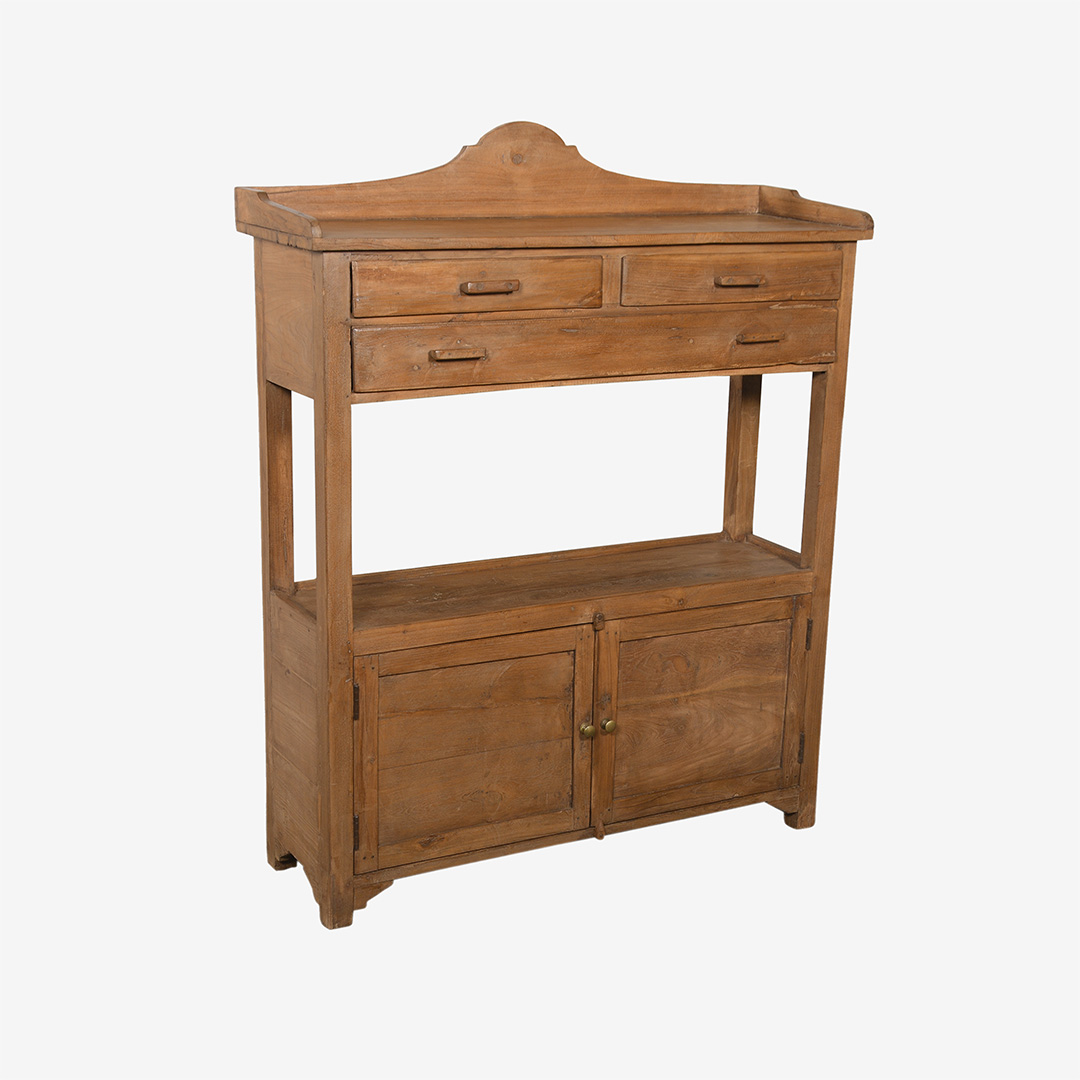 Oud wandkastje teak thumbnail image