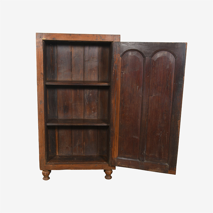 Oud/uniek 2-deurs kastje teak thumbnail hover image