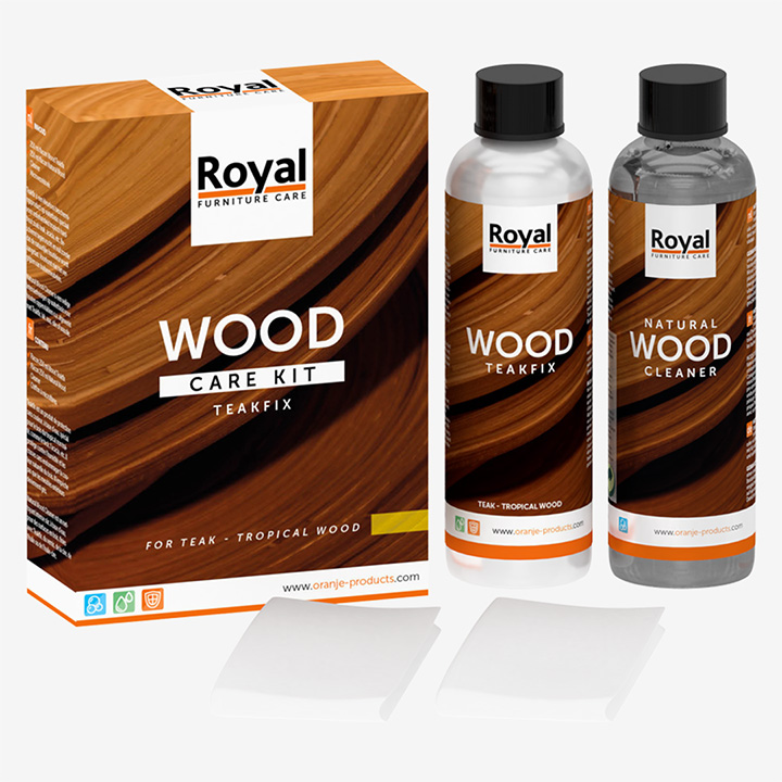 Wood Care kit Teakfix and Cleaner thumbnail hover image