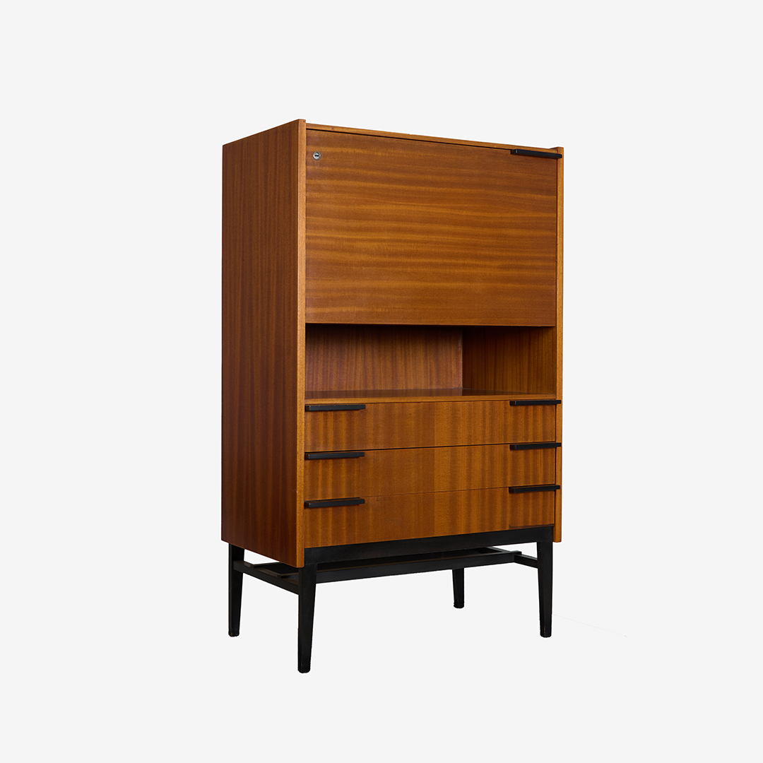 Vintage Mid Century design secretaire thumbnail image