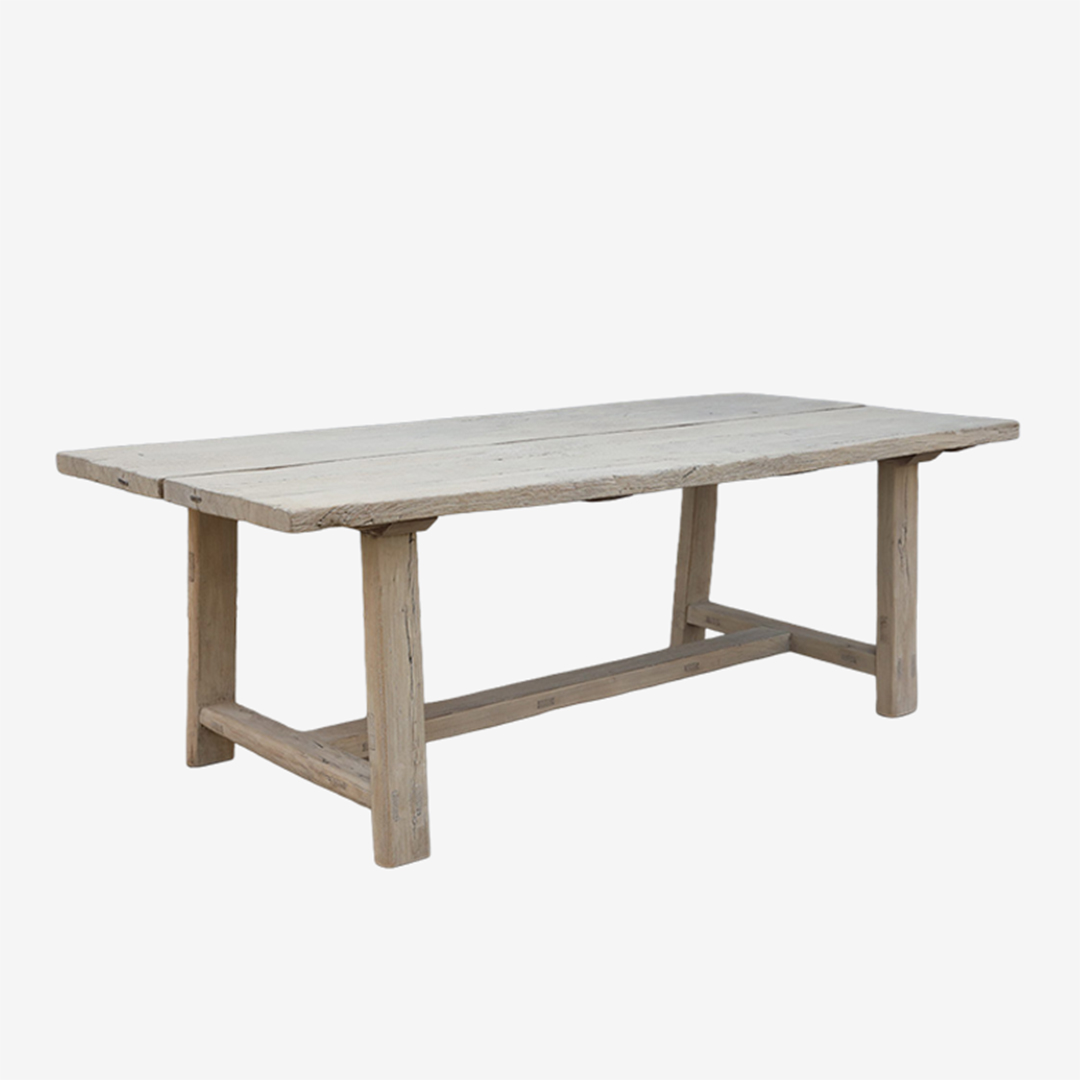 Eettafel oud Elmwood 225 cm. thumbnail image