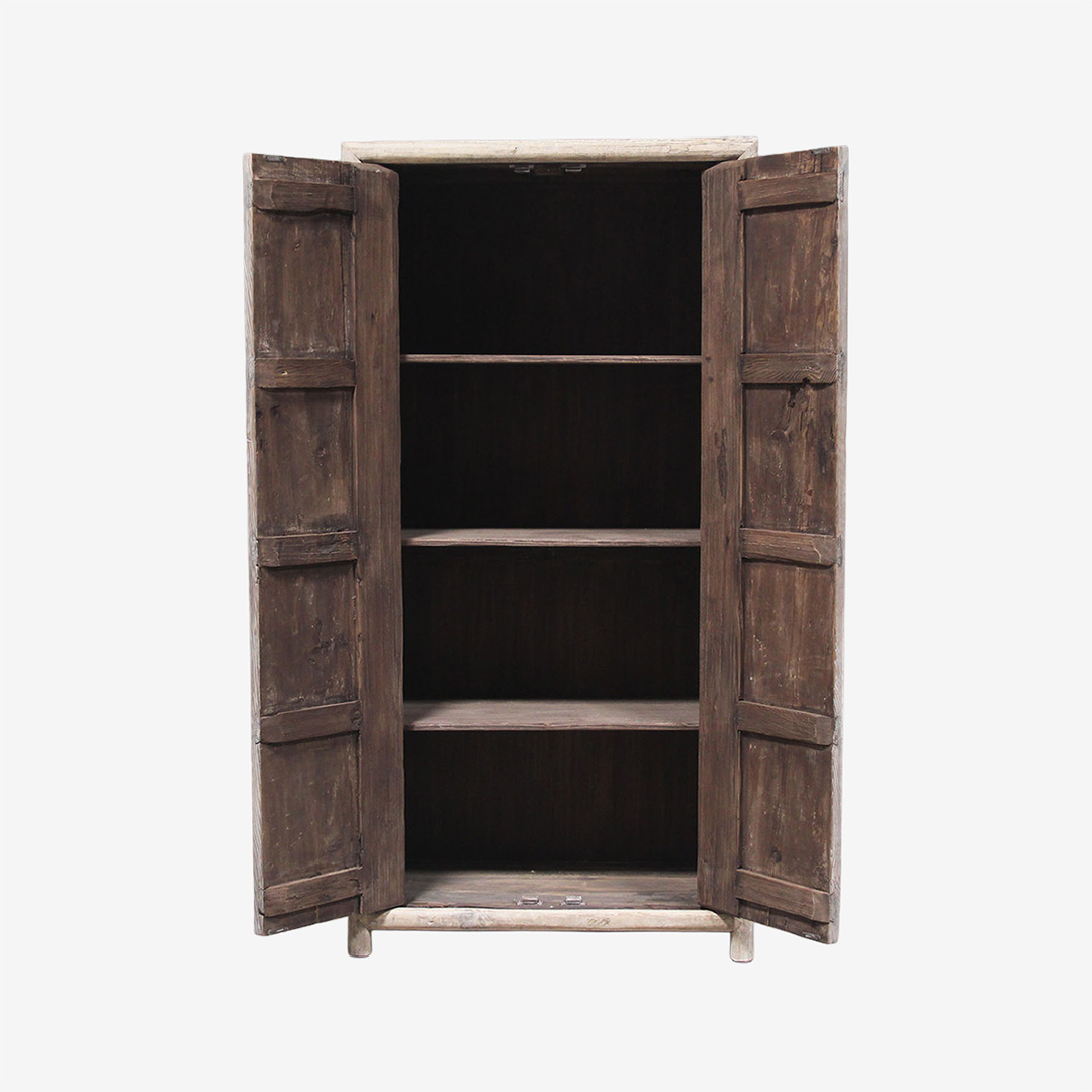 2 deurs kast gemaakt van oud Elmwood thumbnail hover image